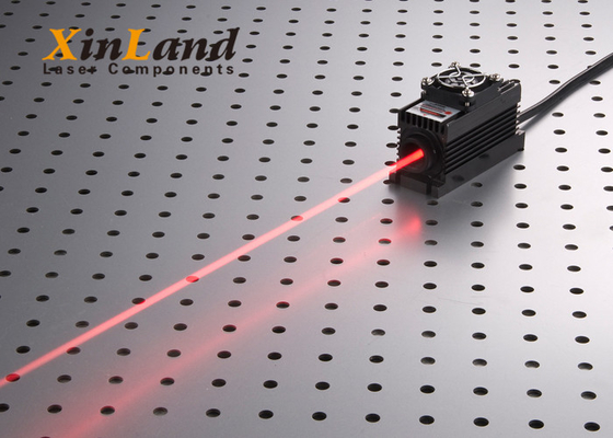 laser rosso regolabile di 638nm 6000mw DPSS con l'alimentazione elettrica di modulazione di TTL