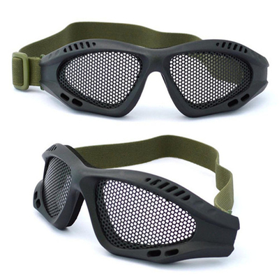 Metallo perforato Mesh Tactical Military Glasses FDA