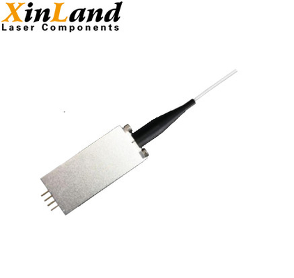 il centro della fibra del diodo laser coppia fibra 3um del pacchetto di 445nm 15-50mW SMF Coaxial/8-Pin