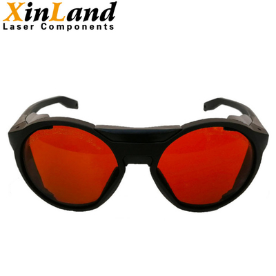 occhiali di protezione di sicurezza dei laser rossi di 680-1100nm OD 7+ VLT 20% che proteggono dai laser