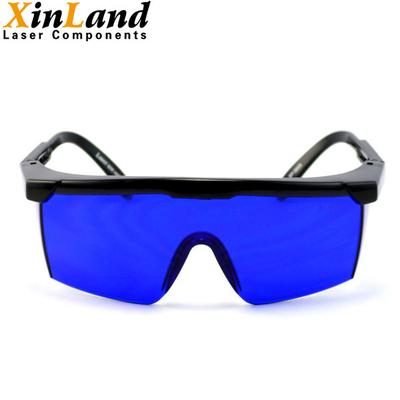 Gli occhiali di protezione medici rossi degli occhiali di protezione di sicurezza dei laser UV400nm e 650nm gli occhiali di protezione degli occhi