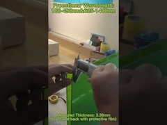 Foglio di protezione laser 1064nm/10600nm per laser a infrarossi a fibra ottica