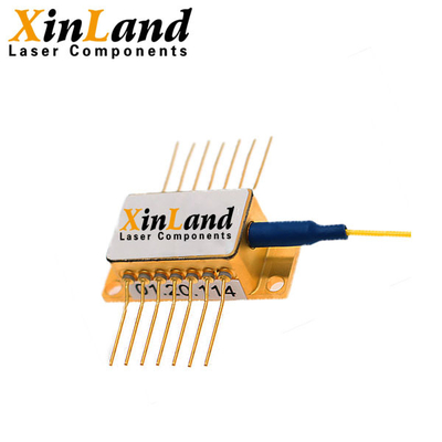 pacchetto del diodo laser coppia fibra UV Coaxial/14-Pin/HHL-01 di modo di 405nm 50um/UV 105um MMF multi