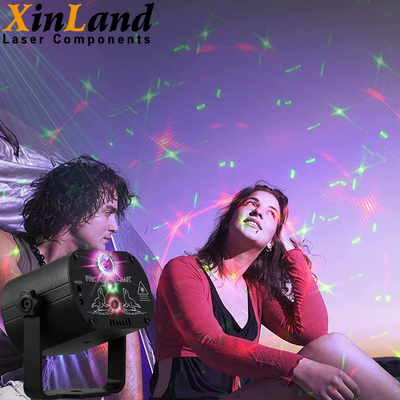 Partito istantaneo di karaoke delle decorazioni del proiettore dello stroboscopio di Mini Portable Laser Party Light