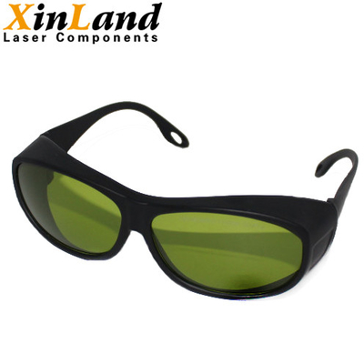 1064nm lente verde degli occhiali di protezione di sicurezza dei laser di densità ottica 5+ per proteggere gli occhi