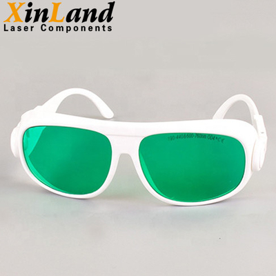 occhiali di protezione del puntatore del laser di 190~440nm 600~760nm OD4+ VLT occhiali di protezione UV e rossi di 30% anti di sicurezza dei laser del laser