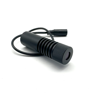 Modulo laser a linea verde da 520 nm a 200 MW 12V Fornitura di alimentazione Modulo di diodo laser da 22x80 mm con supporto