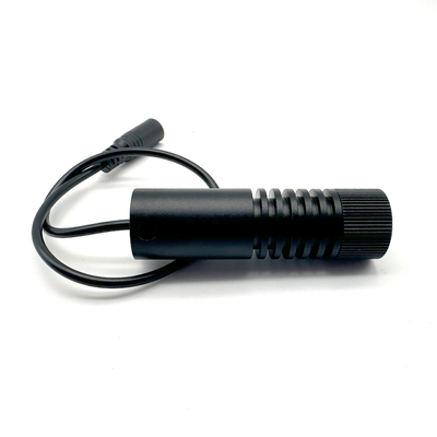Modulo laser a linea verde da 520 nm a 200 MW 12V Fornitura di alimentazione Modulo di diodo laser da 22x80 mm con supporto