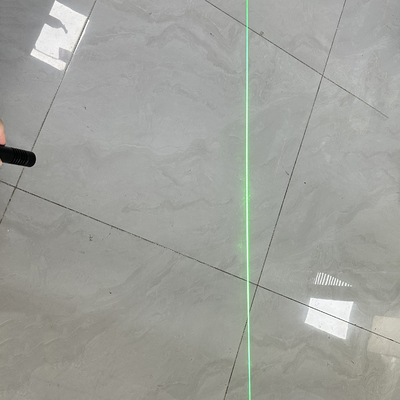 Modulo laser a linea verde da 520 nm a 200 MW 12V Fornitura di alimentazione Modulo di diodo laser da 22x80 mm con supporto