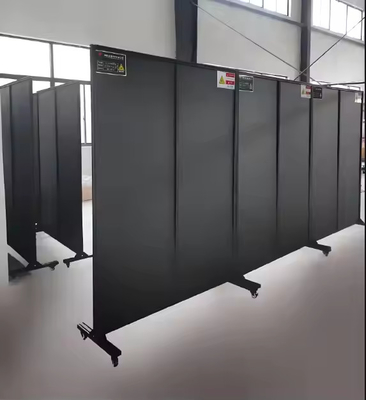 Disegno di sicurezza laser con finestra per radiazioni laser