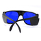 gli occhiali protettivi di blocco blu di luce rossa degli occhiali di protezione di sicurezza dei laser della lente 650nm possono logo su misura