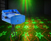 La fase del laser che accende il suono ha attivato, proiettore del laser del DJ delle luci laser per la casa, partito accende l'illuminazione della fase del laser