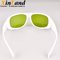 occhiali di protezione protettivi del laser della lente verde degli occhiali di protezione di sicurezza dei laser della fibra 1070nm OD4+ VLT60% per 190~450nm e 800~1100nm