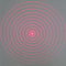 Posizionamento di RGB del modulo del laser della DAINA di dieci cerchi concentrici di tipo continuo