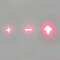 luce laser 100mw dell'indicatore della freccia di fonte del modulo del laser della DAINA di 22mm