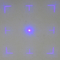 Modulo del laser della DAINA del mirino 34° con la struttura del quadrato del punto centrale
